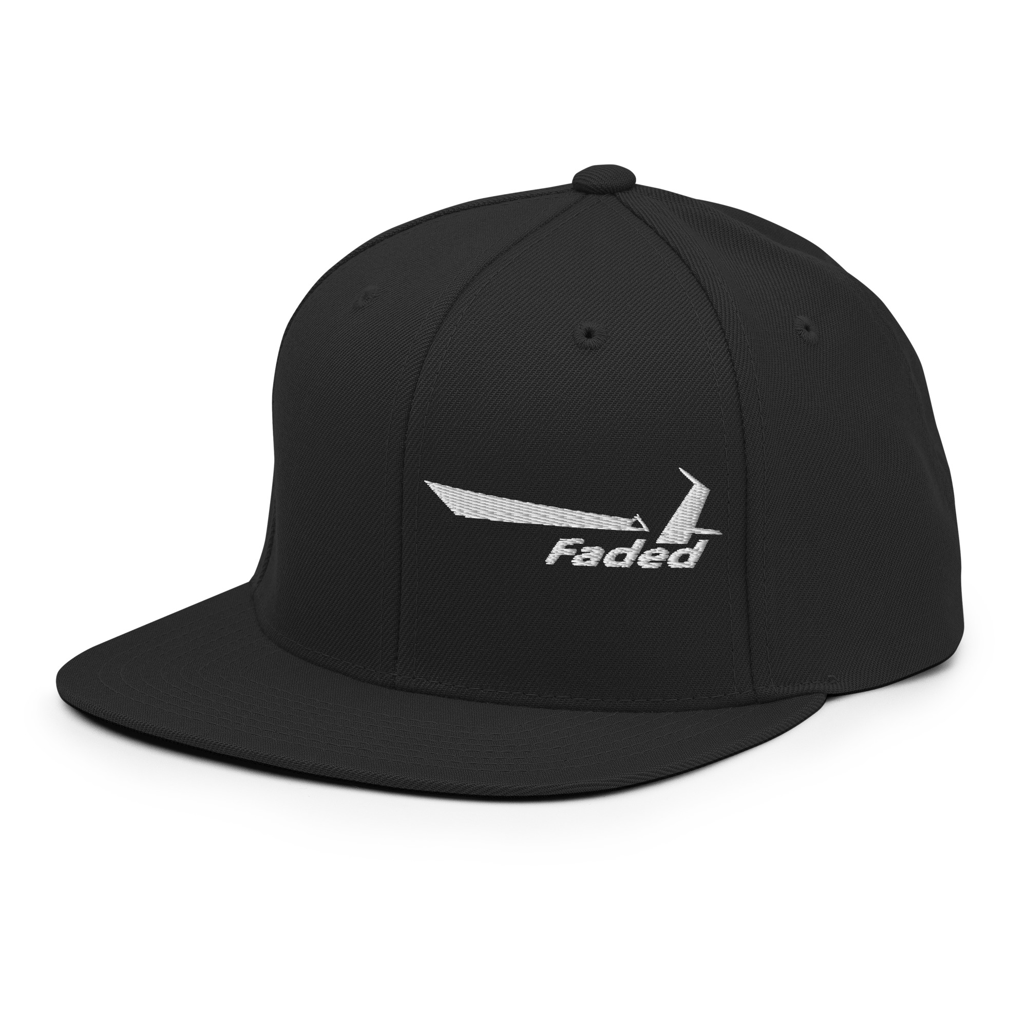 Classic Faded Snapback Hat - Image 6