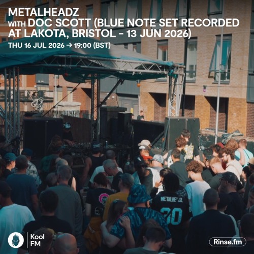 Metalheadz on Kool FM – Doc Scott + J Majik – 16 July 2026